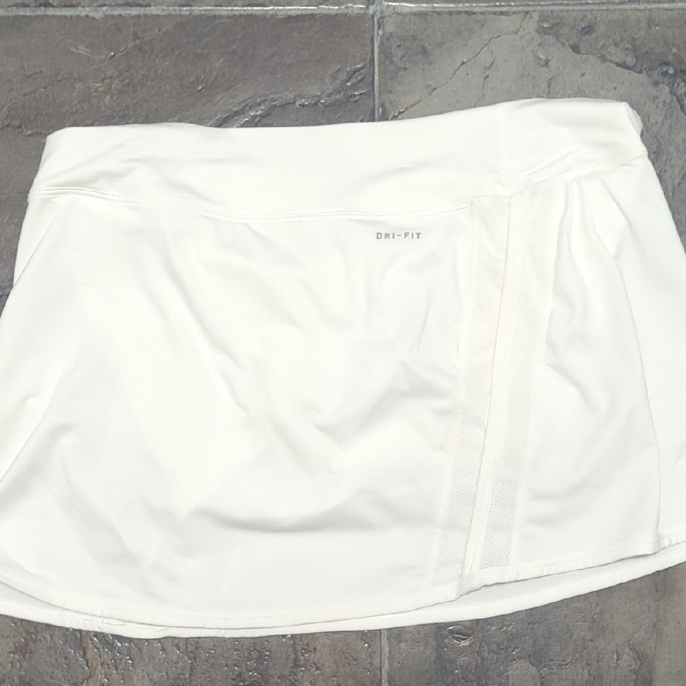 Nike Ivory Tennis Skirt Large - Picture 5 of 6